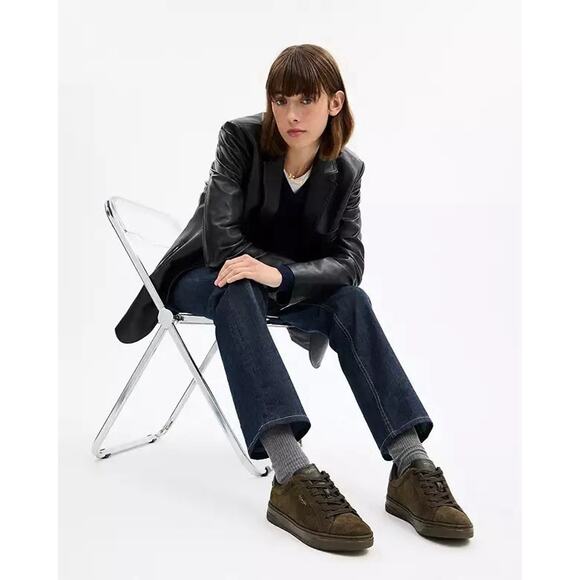 NWT Coach Women's High Line Sneaker Olive CCI49 US 8 - Picture 11 of 11